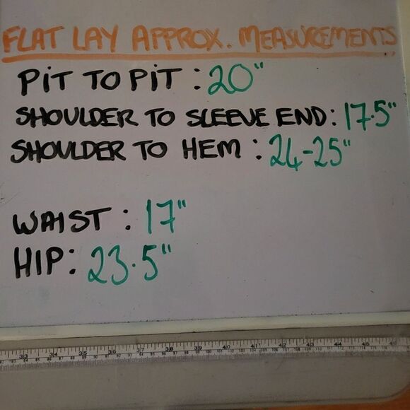 Luisa Serano Navy Fit and Flare 3/4 Sleeve Top - Picture 11 of 12